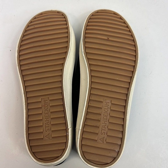 Staheekum Black Suede Cami Mule Sneaker Slip-On Size 7 New - Picture 9 of 10